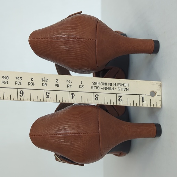 Life Stride Kamala Simply Comfort Faux Leather Pumps 9.5M Brown - Picture 12 of 16